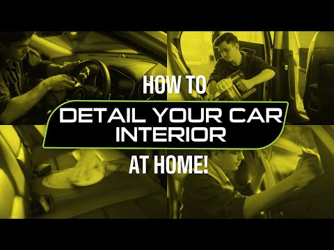 Autobarn How To - Detail Your Car Interior At Home