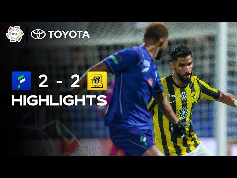 Late drama! 🔥 Al Fateh and Al Ittihad share the points ⏱️ | Powered by Toyota