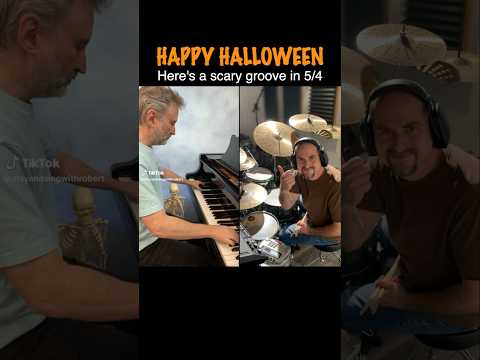 Scary #groove in 5/4 on #drums