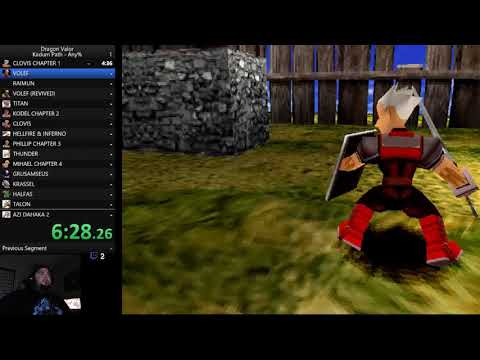 Dragon Valor PSX Kadum Path - Any %  Speedrun 3h 13min 51sec