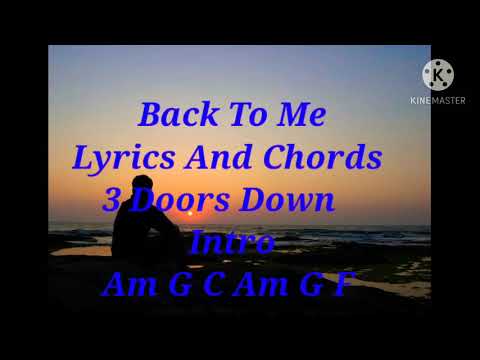 Back To Me - 3 Doors Down