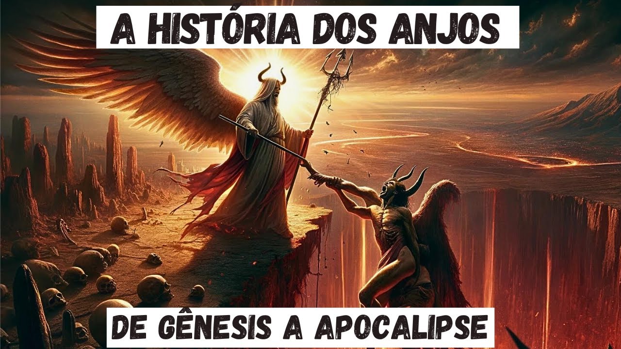 A HISTÓRIA dos ANJOS COMPLETA: De Gênesis a Apocalipse, como você NUNCA viu!
