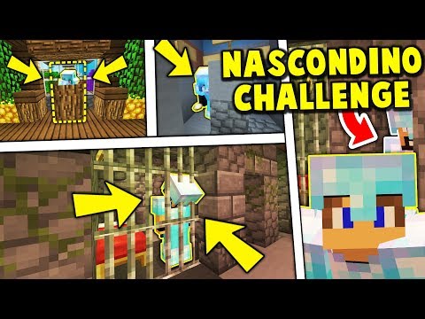 NASCONDINO CHALLENGE su Minecraft! Atabicraft Vanilla su Minecraft ITA SPECIALE 100 EP!