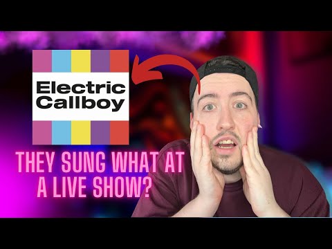 Reacting to a clip of ELECTRIC CALLBOY from a Live show