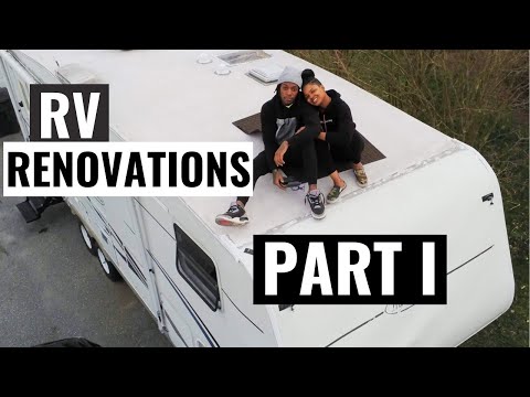 WE TURNED THIS RV INTO OUR HOME! | RV RENOVATIONS (PART I)