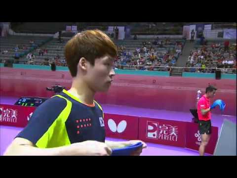 WTTC 2016 MT SF   China vs Korea M3   Zhang Jike vs Jang Woojin 全體競技