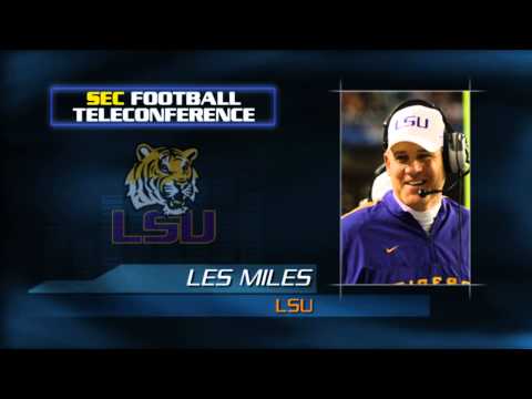 SEC Spring Football Teleconference - Les Miles - April 30th, 2014