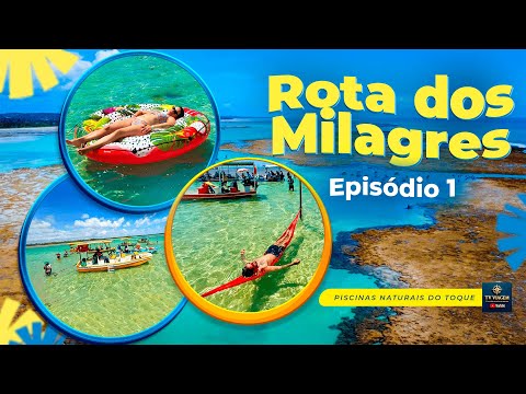 PISCINAS NATURAIS DE MILAGRES: Você nunca viu nada assim. Episódio 1.