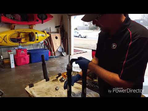 Mountain bike suspension fork rebuild part 1: lower bushing removal, Fox or Rock Shox