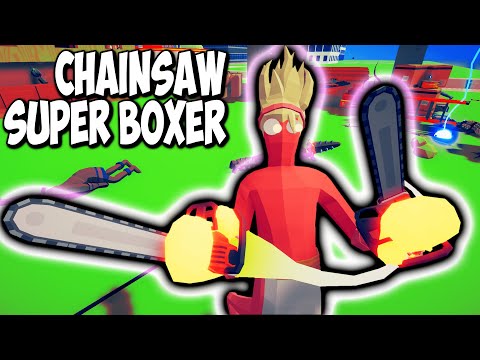 Chainsaw Super Boxer vs EVERY FACTION - Totally Accurate Battle Simulator TABS