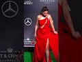 Rakul Preet In Red Side Cut Gown At Red Carpet Of 11th Edition Of HELLO Hall Of Fame Awards 2023