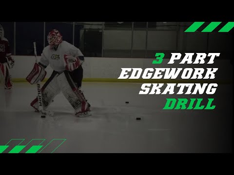 3 Part Edgework Skating Drill for Goalies (Warmup) thumbnail