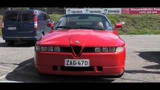 *!Alfa Romeo SZ!* Trackday Ahvenisto Cuore Sportivo I 2022 Club Alfa Romeo Finland (29.05.2022) 4K