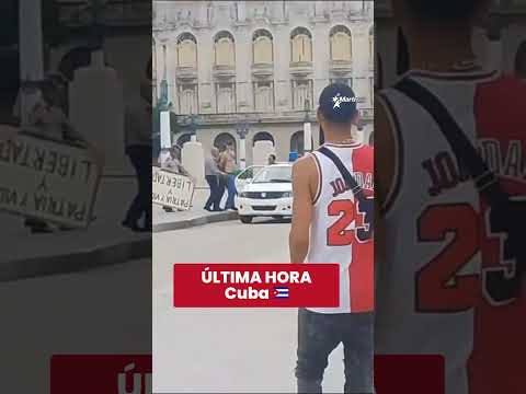 🚨 ÚLTIMA HORA | Detienen a hombre frente al Capitolio de La Habana