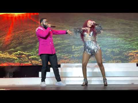 SHEEBAH INTRODUCES AZIZ AZION AT ON HER SHOW