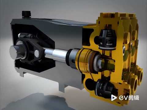 High pressure water Triplex Plunger Pump - How It Works Video