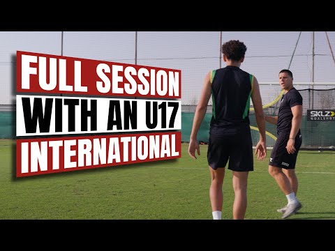 Command The FALSE 9 Position - Full Session With An U17 INTERNATIONAL!