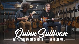 Video thumbnail for '58 Les Paul and '87 Rickenbacker 5002V58 played by Quinn Sullivan & Chris Bloniarz by Carter Vintage Guitars
