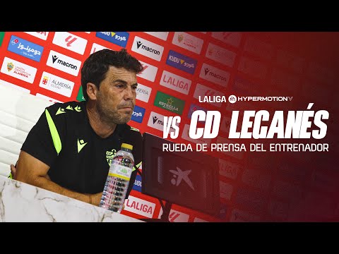 🎥 Rueda de prensa previa partido CD Leganés - UD Almería