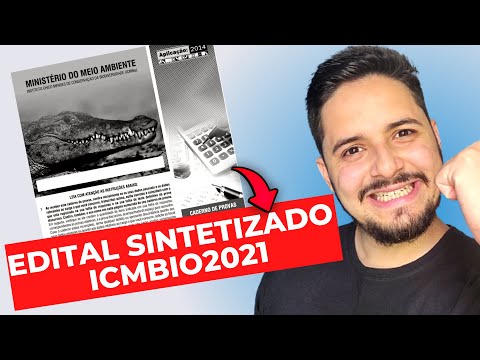 CONCURSO ICMBIO 2021 - ANÁLISE DA PROVA ANTERIOR - FAZENDO UM EDITAL SINTETIZADO