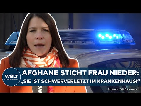 MESSERANGRIFF: Afghane sticht Frau in Frankfurt nieder - Festnahme wegen Mordverdacht, Motiv unklar!
