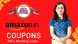 Amazon India Coupons | Amazon Great Indian Festival Promo Codes | 100% Working