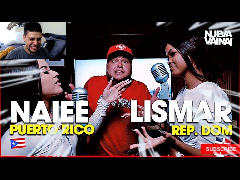 PRIMERA vez REACCIONANDO A LISMAR 🇩🇴 ❌ NAIEE 🇵🇷 ❌ DJ SCUFF - LA DOMI Y LA BORI FREESTYLE