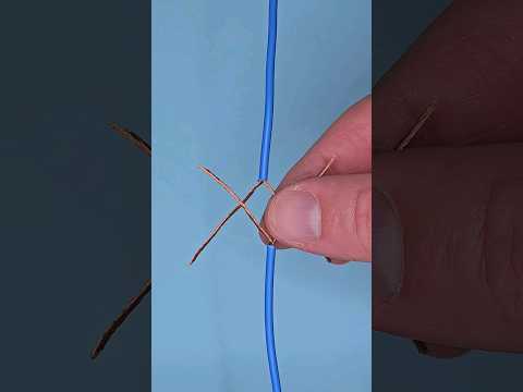 Remember This Trick How to Connect Electrical Wires Together.