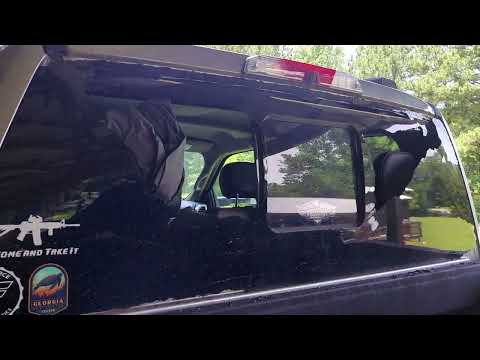 Window Just Exploded From The Inside Out In The F-250. Ever Seen This Before?