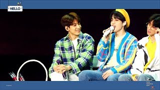 190308-09 SVT 3rd FAN MEETING 〈SEVENTEEN in CARAT LAND〉 - HELLO unit (wonwoo focus)