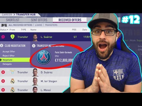 HOLY SH*T SOLD OUR STAR PLAYER FOR $112,000,000!! - FIFA 18 CAREER MODE BARCELONA #12