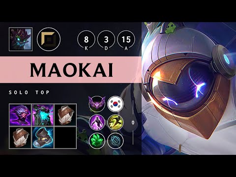 Maokai Top vs Jayce - KR Master Patch 25.16
