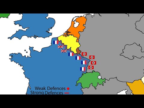 (Animated History) The Unstoppable Force: Germany's Triumph Over the Maginot Line