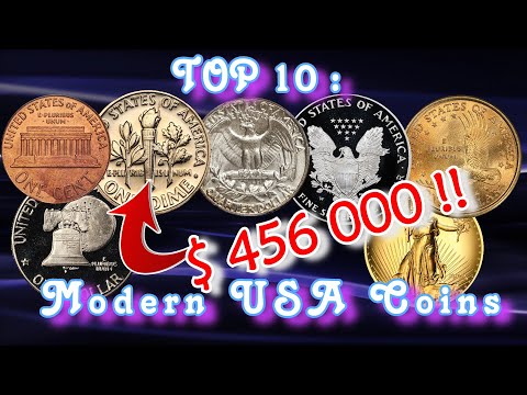 Top 10 US Mint Modern Coins Worth Money