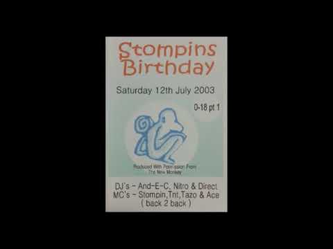 THE NEW MONKEY SAT 12TH JULY 2003  STOMPINS BIRTHDAY PT-1