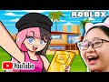 Roblox Youtube Story I Became A FAMOUS YOUTUBER In Roblox