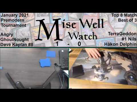 January 2021 Premodern Monthly - Top 8 Match - Angry GhoulNought vs TerraGeddon