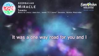 Samra - Miracle (Azerbaijan) - [Karaoke version]