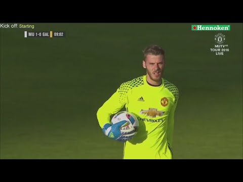 David De Gea vs Galatasaray (30.07.2016) Pre-Season