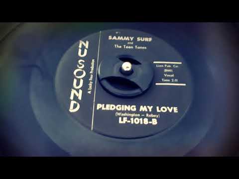 Sammy Surf and The Teen Tones - Pledging My Love (1962)