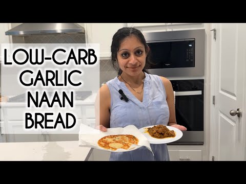Low-Carb Garlic Naan Bread | Soft, Easy, & Delicious!