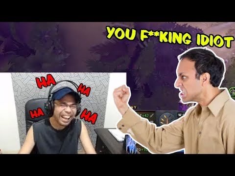 DOTA PLAYER IS VERY ANGRY HE WANTS TO KILL