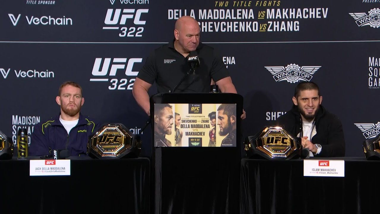 UFC 322: Пресс-конференция