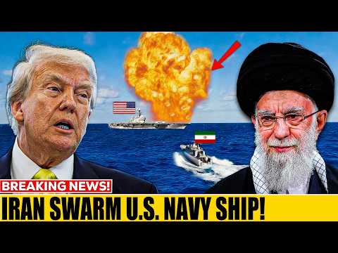 Iranian Fast Attack Boats Charged Toward USS Abraham Lincoln