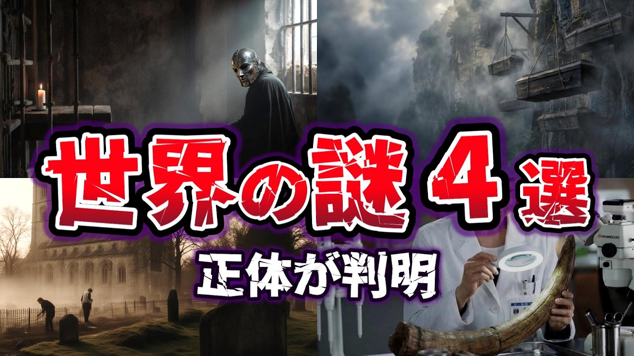 【ゆっくり解説】100％予想外な結末…現代科学で「正体」が判明した世界の謎４選