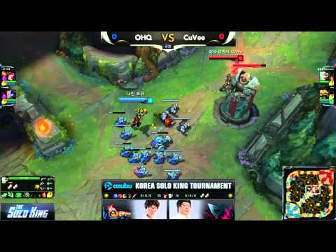 [THE SOLO KING] OHQ vs CuVee (Trận 1)