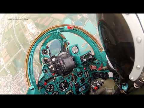 MiG-21 maneuvering I Cockpit view I
