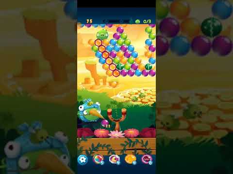 Angry Birds Pop Bubble Shooter- Level 547 3 STARS NO BOOSTERS #angrybirdspopbubbleshooter