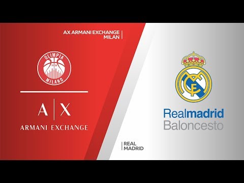 AX Armani Exchange Milan - Real Madrid Highlights | Turkish Airlines EuroLeague, RS Round 27