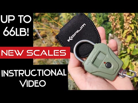 Hand Sized Korum Fishing Scales. Instructional Video @sifishes